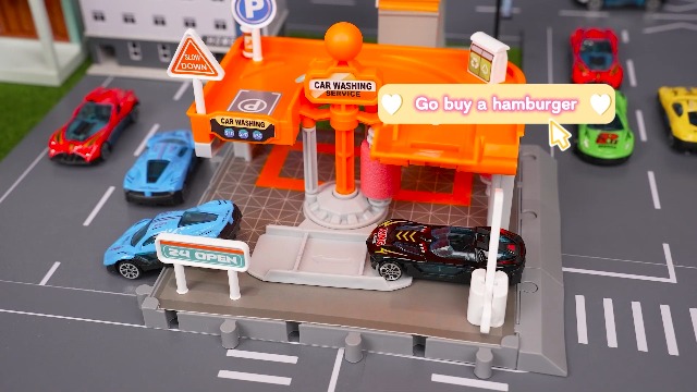 Amazon.com: KIZONLY Toy Cars Playsets, 3-in-1 Activity Drivers