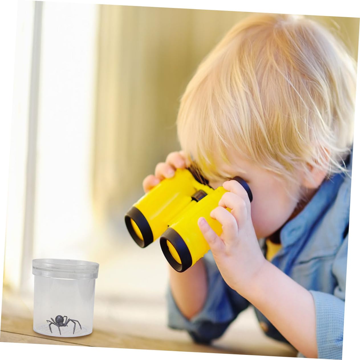 iplusmile 9piezas Taza de Observación de Insectos Lupa Multifunción Caja Hogar y Animales para Cajas de Insectos de Aumento