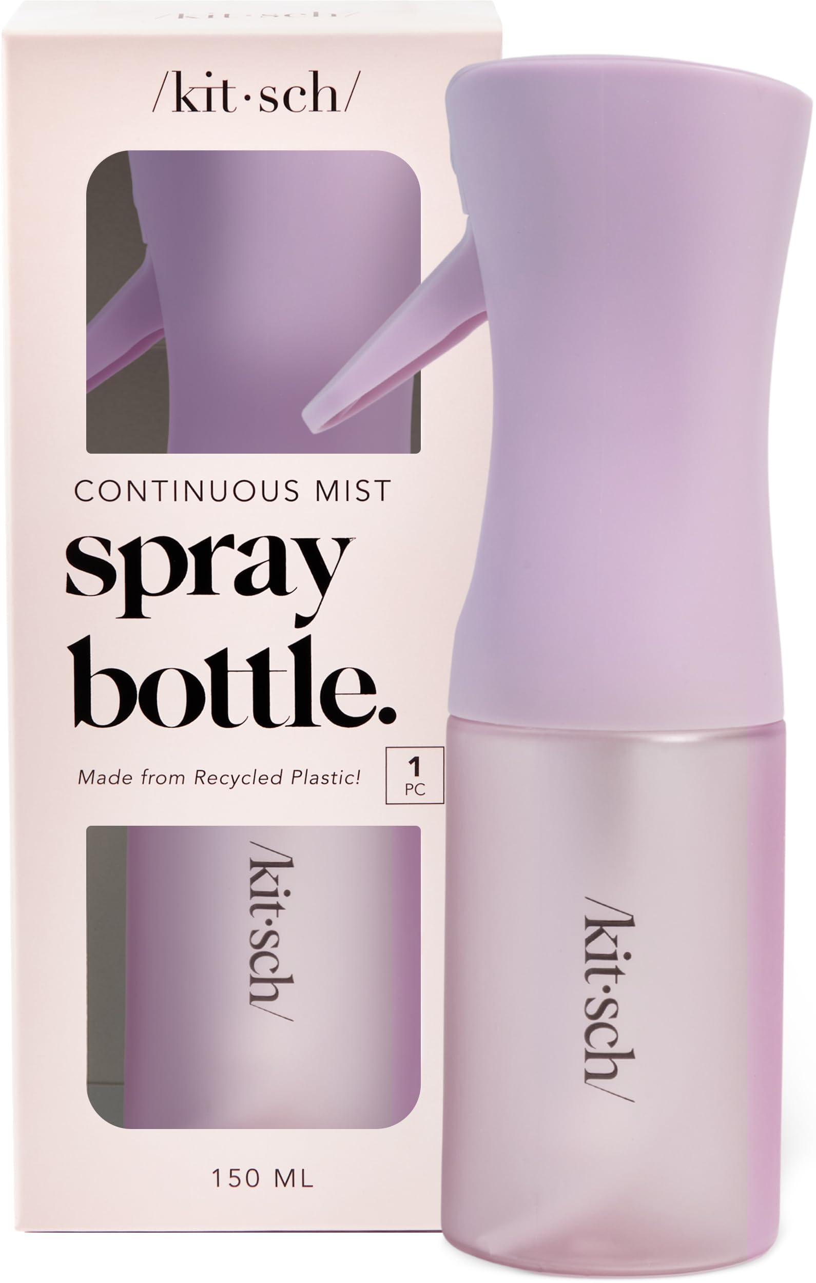 Kitsch Continuous Spray Bottle for Hair – Sheer Violet, 150ml