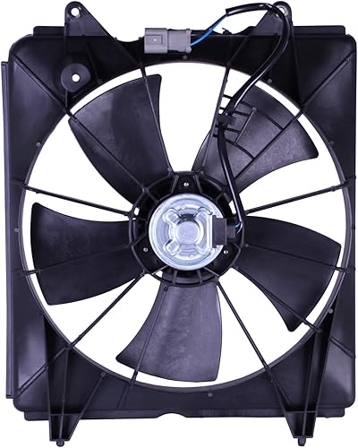 Vista 161 de Ventilador de refrigeración de repuesto para Nissan Versa Sedan 1.6L Auto (4 velocidades) y transmisión manual 2012-2019, Versa Note 1.6L MT