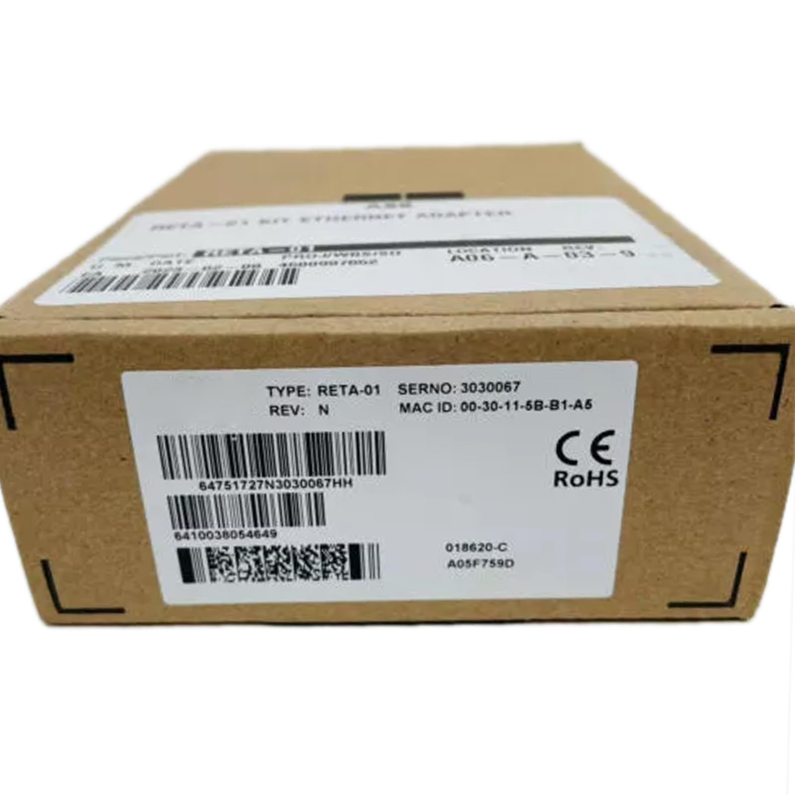 Moduł adaptera Ethernet RETA-01 RETA01 zamknięty w pudełku, 1 rok