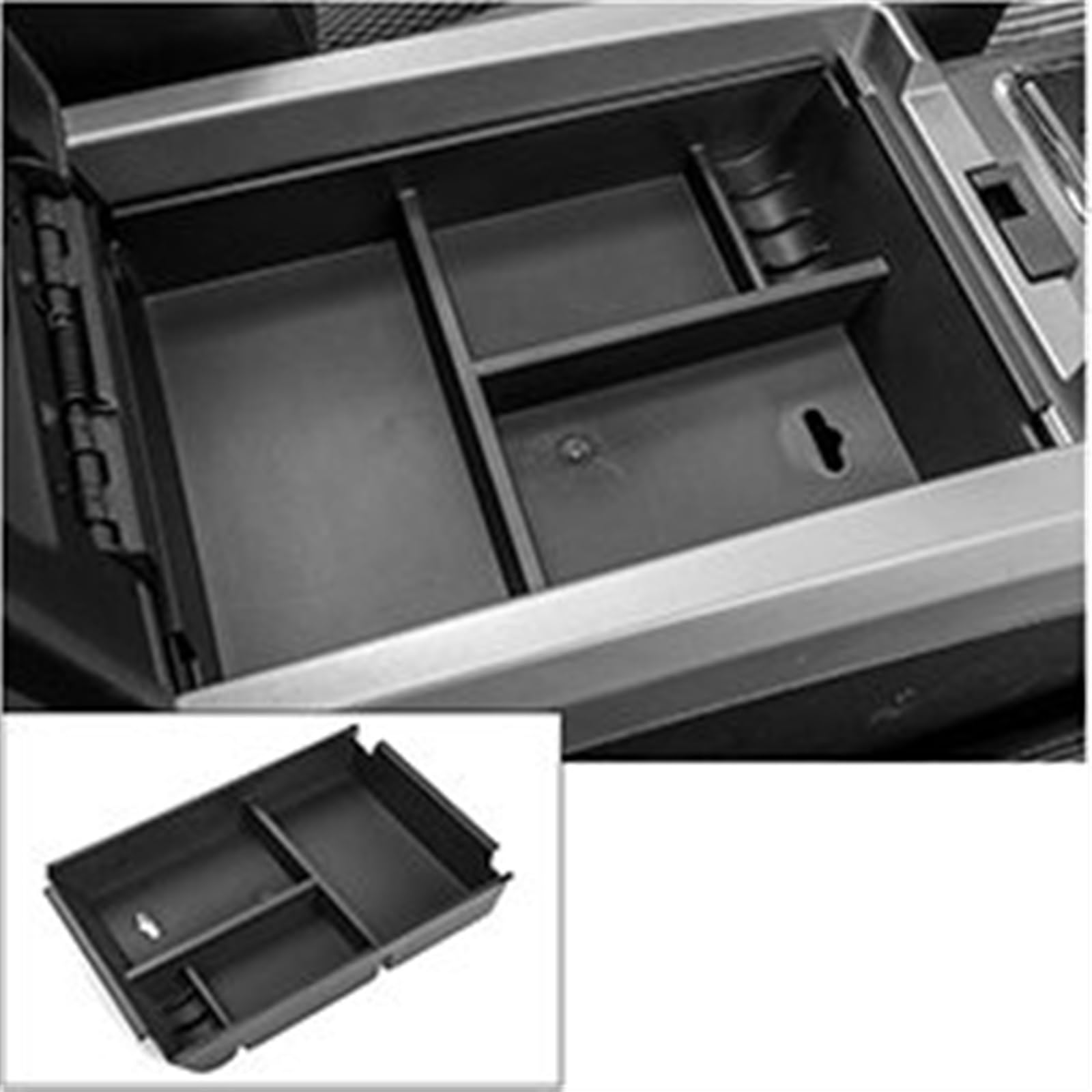 Mittelkonsole Handschuhfach Kompatibel Mit Ford Für Raptor Für 2011 2012 2013 2014 Aufbewahrungsbox Für Die Mittelkonsole Im Auto Organizer-Ablage Auto-Innenausstattung