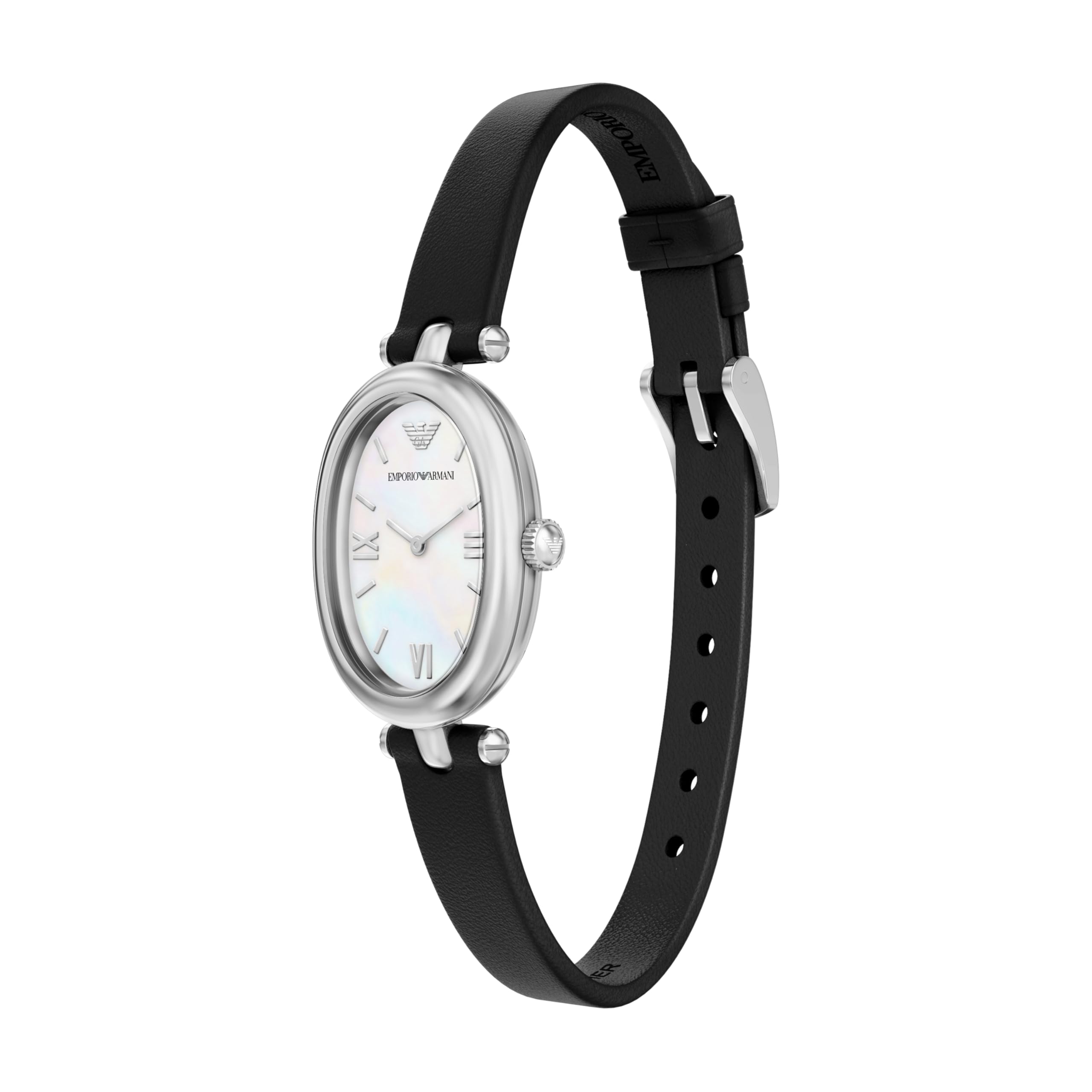 Emporio Armani AR11778 damski zegarek ze stali nierdzewnej w srebrnym odcieniu 28 mm