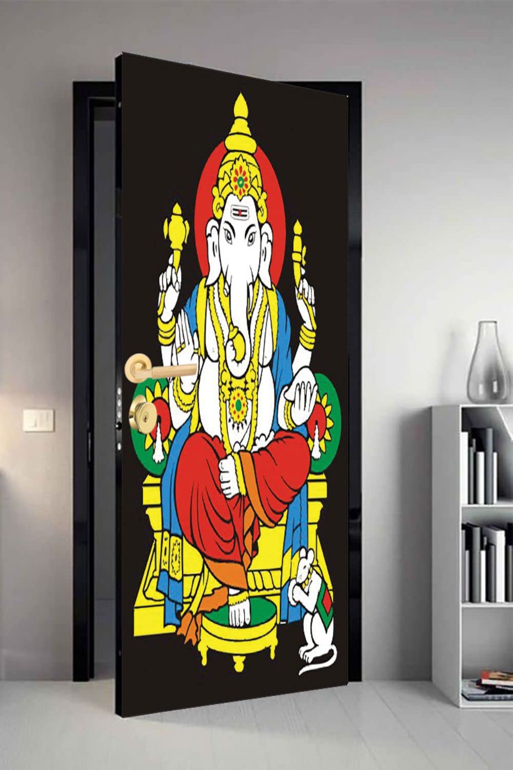 Qth Devotional Dor-2428 Design Door Sticker