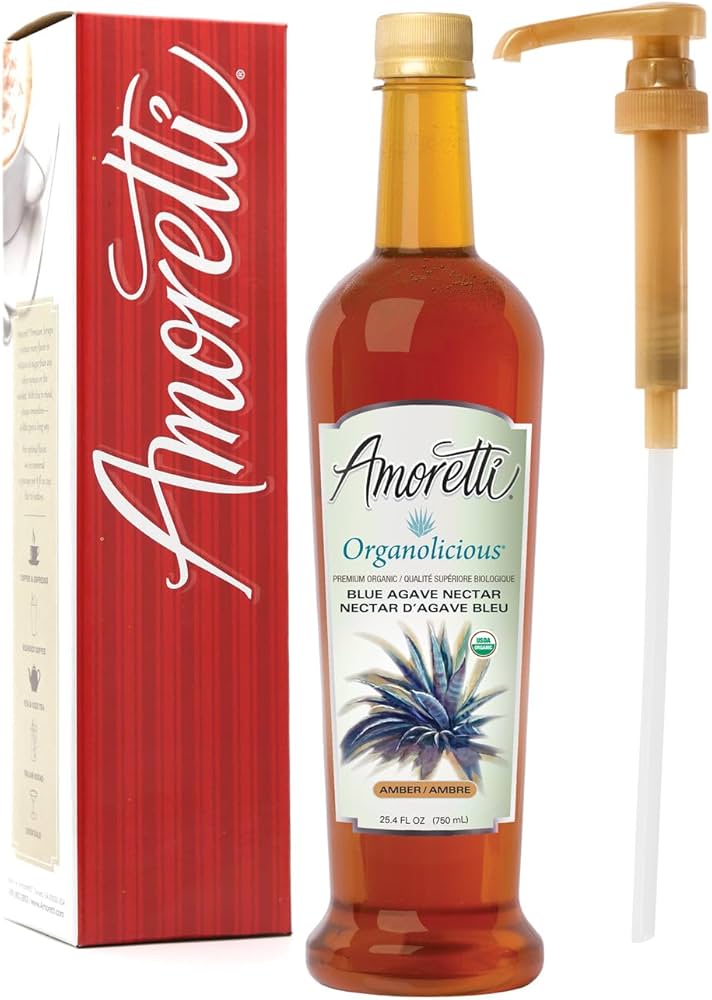 Amazon.com : Amoretti - Premium Organic Amber Blue Agave Nectar