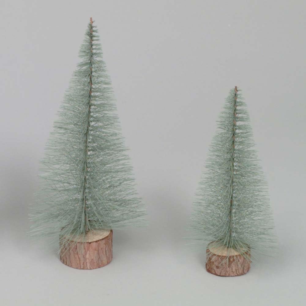 9" Blue Spruce Village Tree Wood Stand Amazon.ca Home