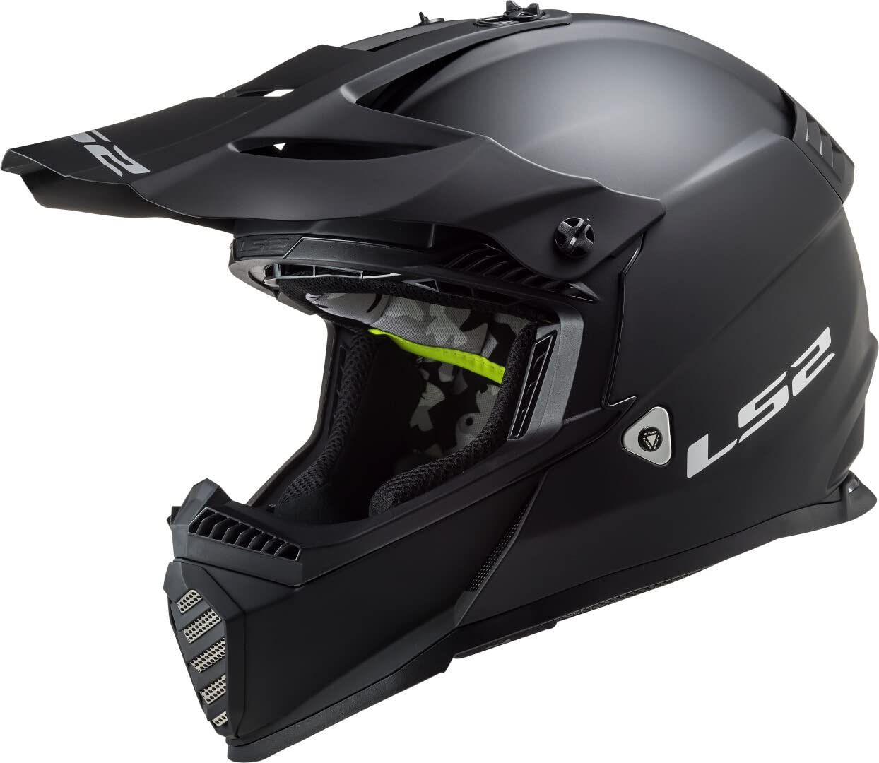 Cross Enduro Casque De Moto LS2 MX437 Fast Mini Strong Blanc Bleu Vente