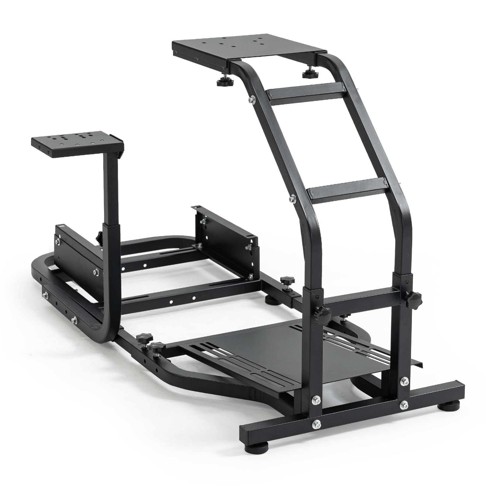 Marada G29 Compact Racing Simulator Stand Tilt-Adjustable Fit for Logitech G29 G920,for Thrustmaster T300RS T150,Cozier Sim Steering Wheel Stand,Wheel, Pedals & Seat Not Included