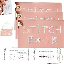 Creative Mini Sewing Book, 2025 DIY Creative Mini Sewing Card Set Learn All Kinds of Sewing Techniques Portable Mini Travel Sewing Kit Suitable for Embroidery Beginners and Sewing Enthusiasts. 3PCS