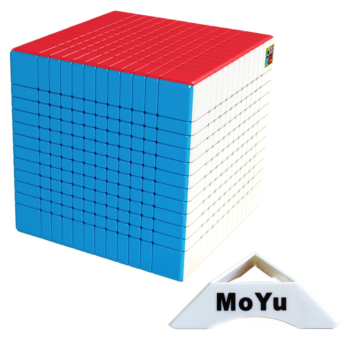 Oostifun MoYu MoFangJiaoShi Cubing Classroom Meilong 12 12x12 Magic Puzzle Cube Smooth Twist 12x12x12Puzzle Cube Toys Stickerless with Display Stand