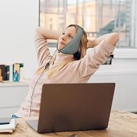 Comfytemp USB Állkapocs és Arc Melegítő Párna - 83x11 cm Puha Fűtőpárna TMJ Fájdalomra és Fogászati Beavatkozás Utáni Regenerálódásra, 3 Hőf 7