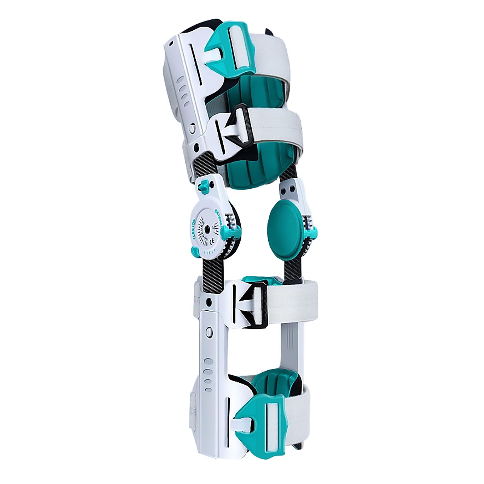 HAILM Rodillera Profesional con Estabilizadores Laterales Bisagras Ajustables, Knee Brace Support para Aliviar Dolor Articular, Artritis, Desgarro Menisco, ACL, PCL