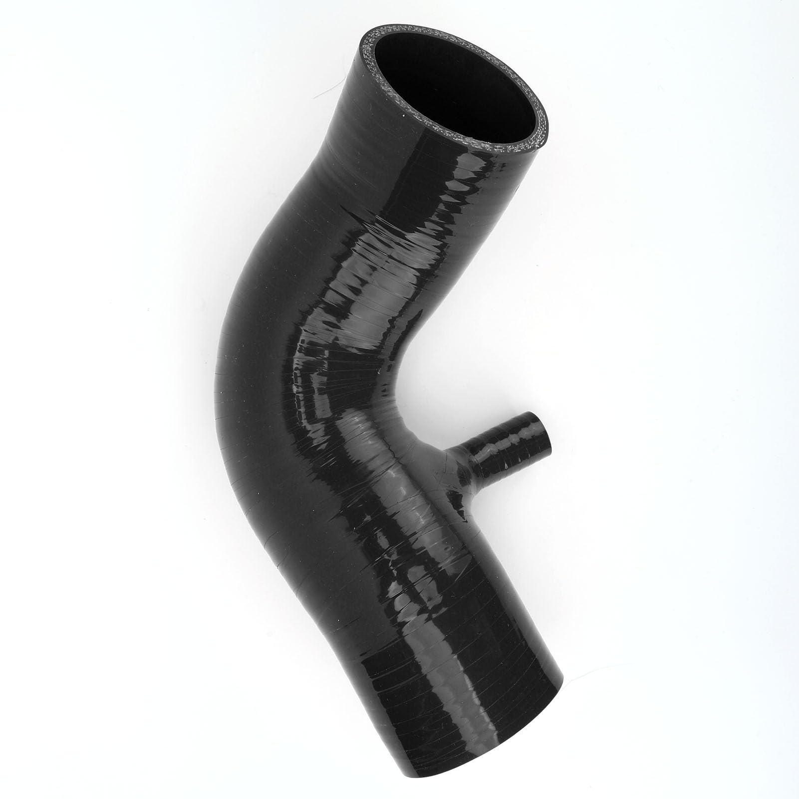 Durite d'admission d'air, Pipe d'admission en Silicone Excellentes Performances pour S R53 (Noir)