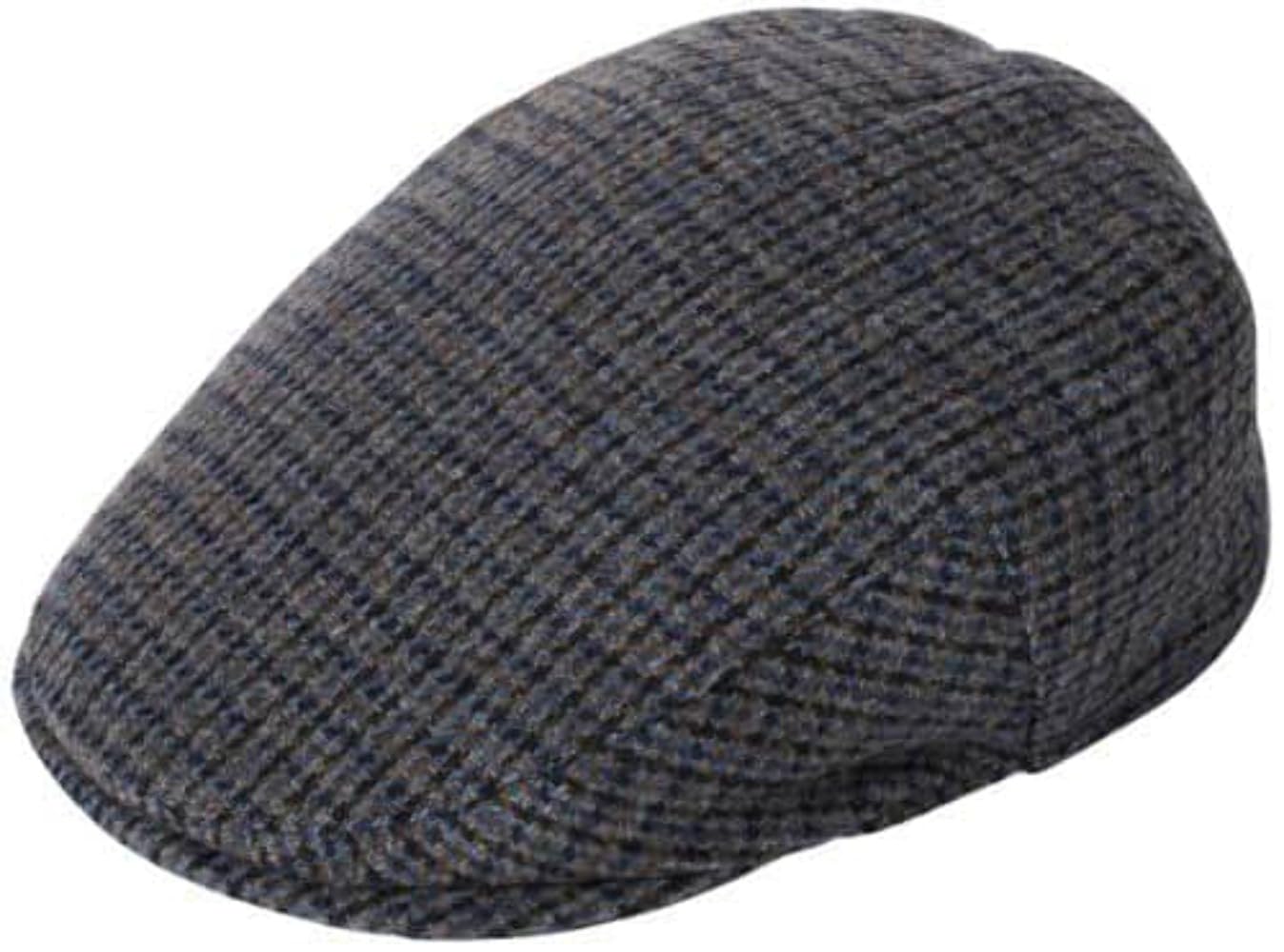 Failsworth Mens Worcester Wool Flat Cap in Pattern 913 - Navy, Size: XL (61cm)