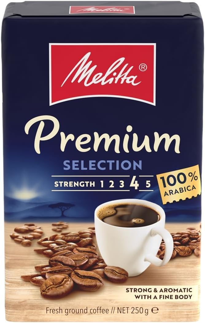 Melitta Ground Coffee Premium Coffee In Packet, 250gm