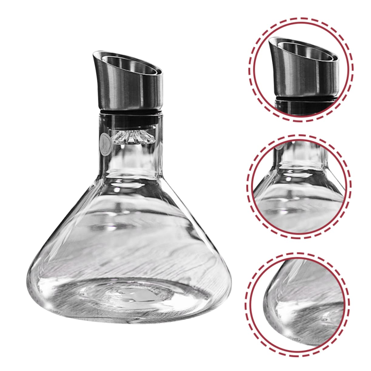 Cabilock jarra decantador de vino de cocina botella de licor de vidrio decoración hogar home decor dispensador de vino decantador de vino de cristal de barra whisky frasco