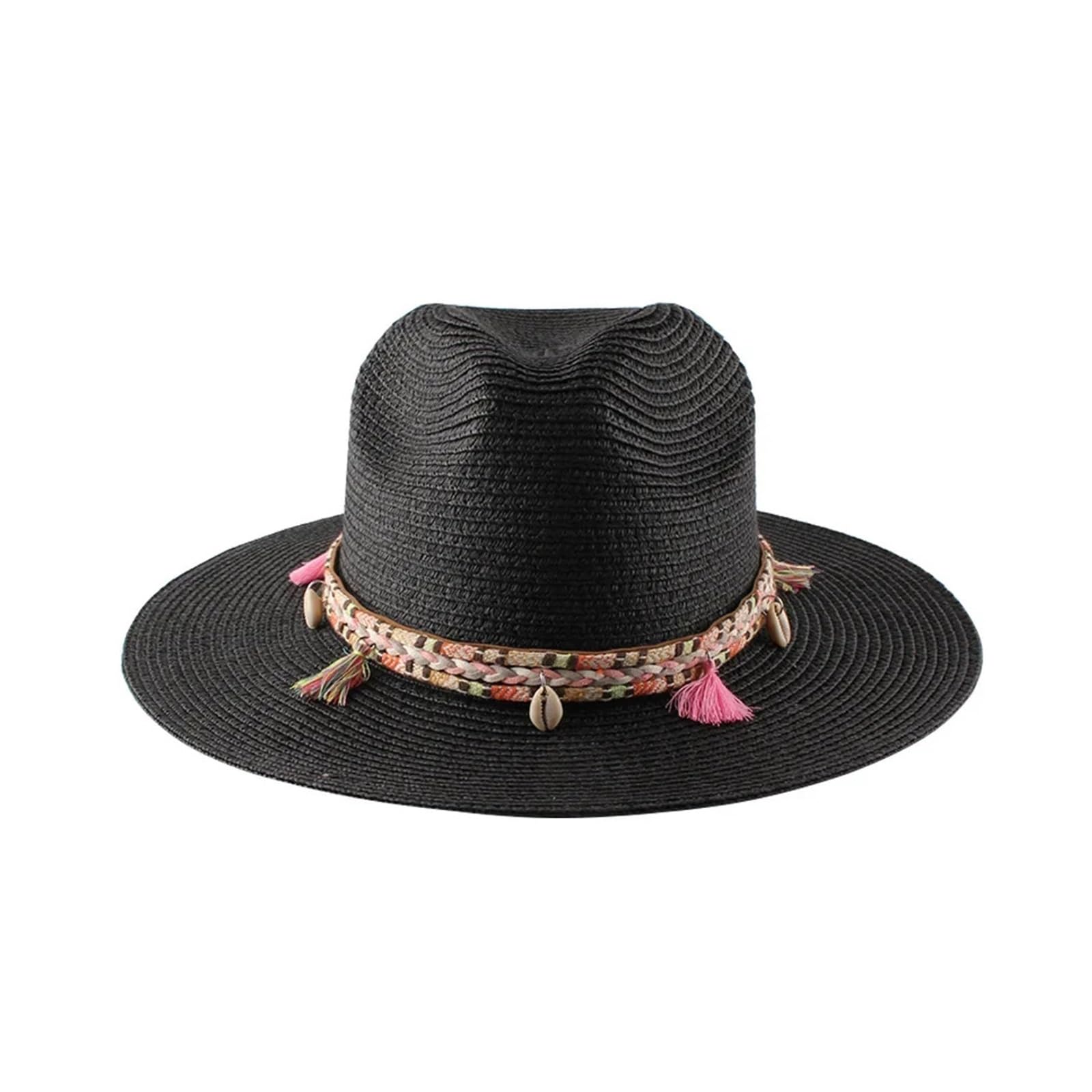 Sombrero de Mujer Verano ala Ancha Playa Viaje al Aire Libre Ajustable Transpirable