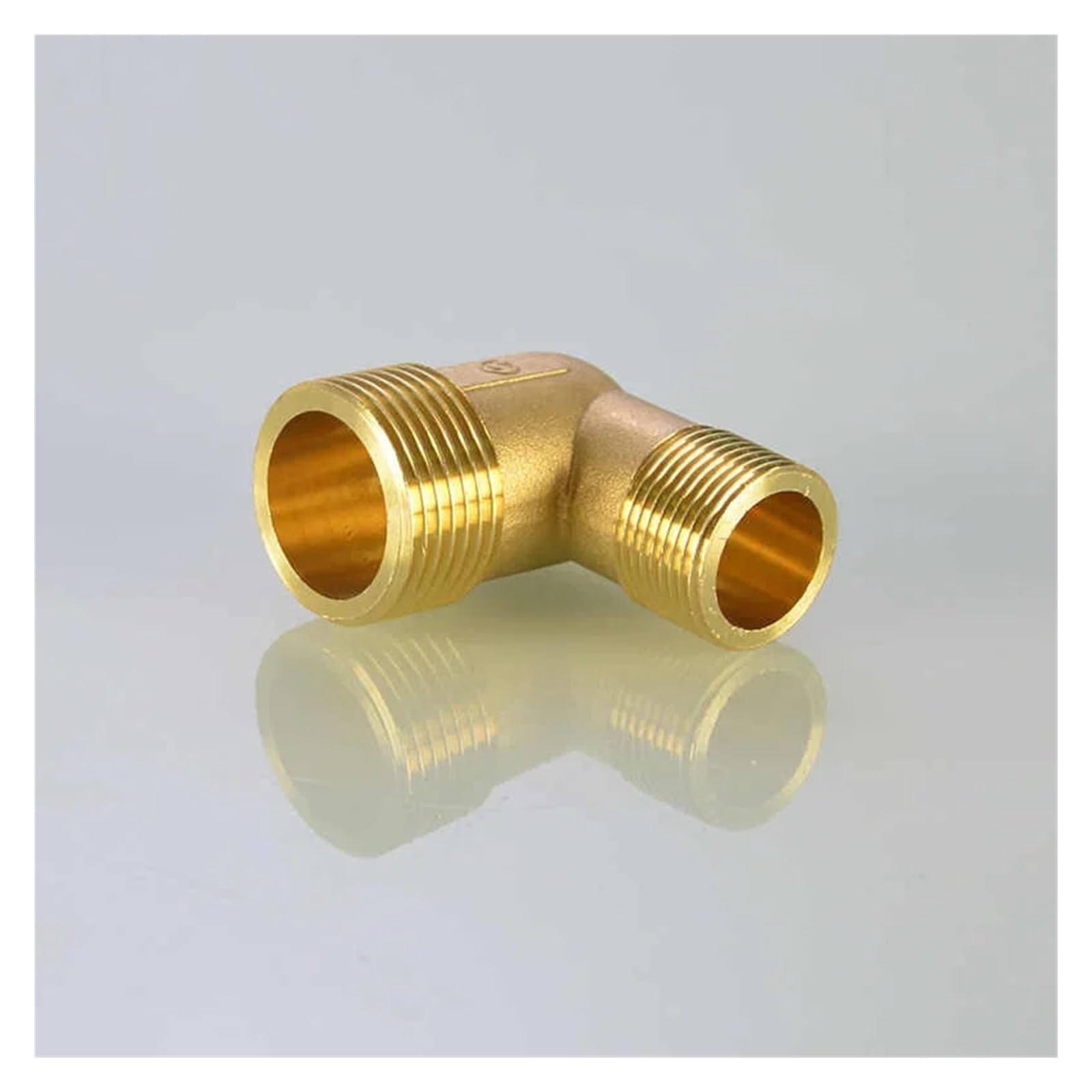 1 pieza de 3/4", 1", 1,2", 1,5" y 2" rosca hembra x macho de 90 grados, conector de codo de latón, adaptador de tubería de cobre(1-5)
