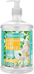 Premisse Sabonete Líquido Chá Branco, Flores e Aromas, Base Glicerinada com Extratos Naturais, 1 Litro