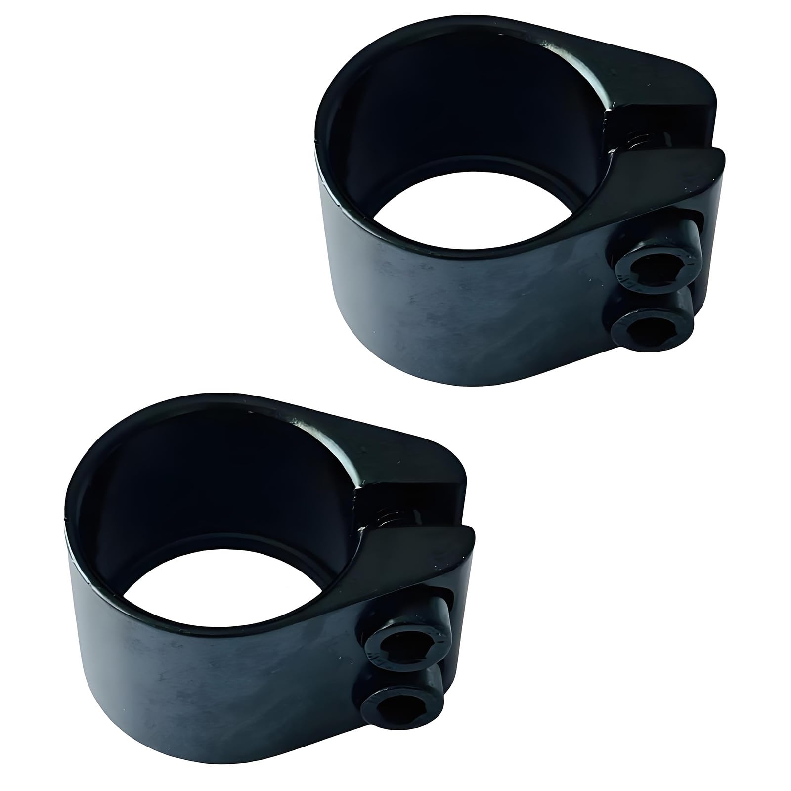 Hsioluted Black 30.5 Aluminum Alloy Bike Seat Post Clamp 31.8/30.5Mm Bicycles Seat Tube Clamp Road Bike Seatpost Clamps Easy To Installation Saddle Bicycles Tube