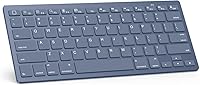 Vista 13 de OMOTON Teclado Bluetooth compatible con iPad A16 de 11ª y 10ª generación, iPad 10.2 (9ª/8ª/7ª), iPad Pro de 13/12.9/11 pulgadas, iPad Air/Mini y más