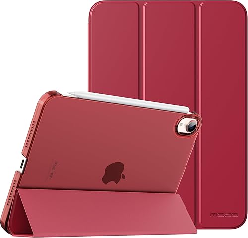 Miniatura 170 de MoKo Funda para iPad mini 7 (A17 Pro) Generation Case 2024, iPad mini 6 2021, funda delgada y ligera de 8.3 pulgadas de carcasa de policarbonato