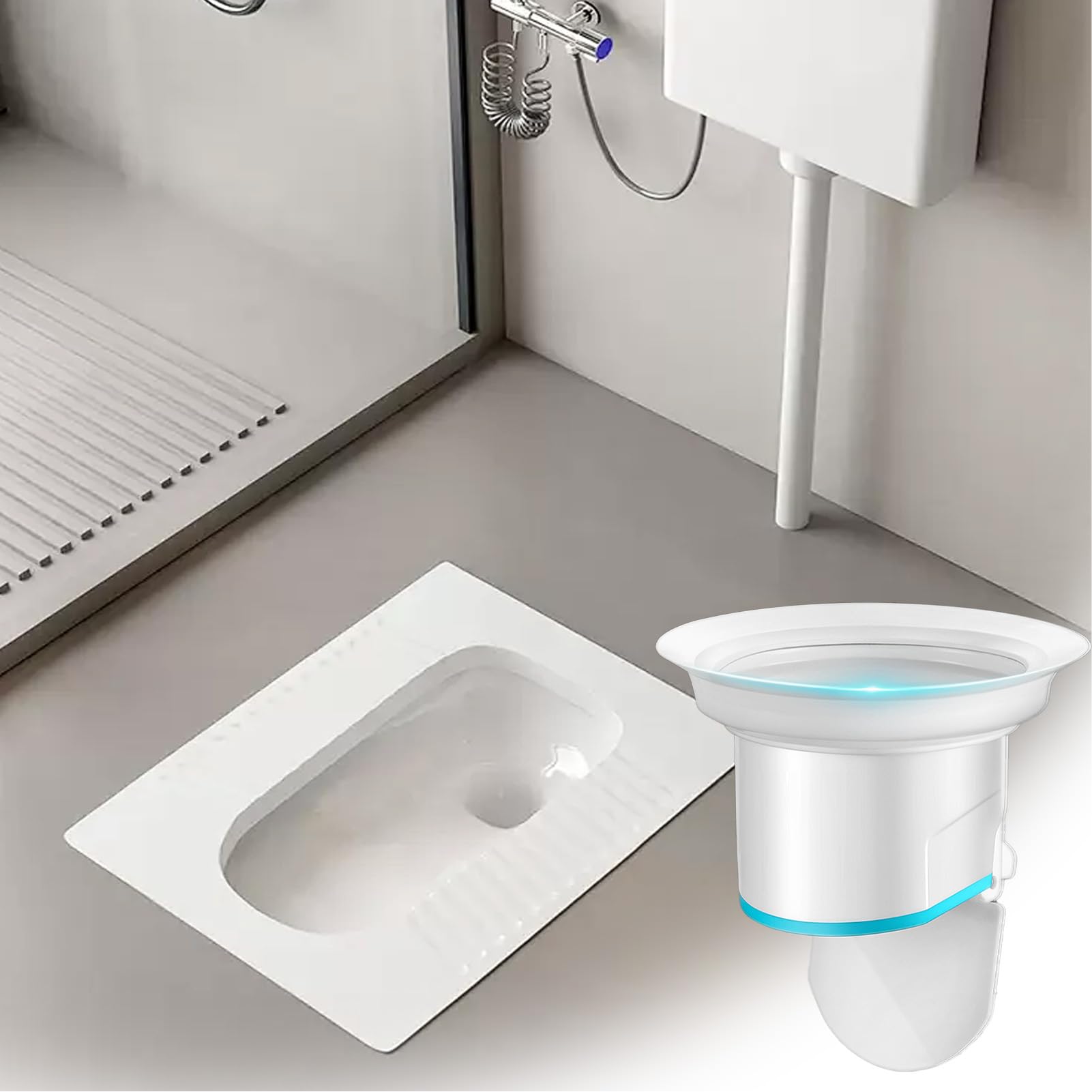 Tappo Antiriflusso Per Scarico Bagno - Ottone, Chiusura Automatica, Anti-odore