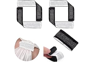 2 Pairs Sleeve Cuffs to Hold Up Sleeves for Women