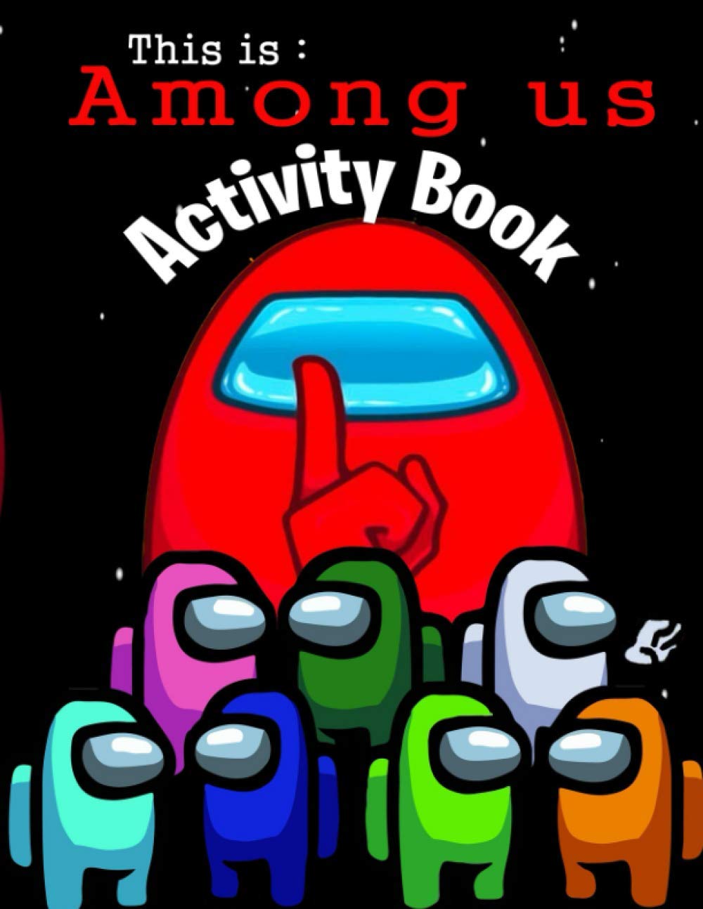 Buy AmongUs Activity Book AmongUs Coloring pages and among us word