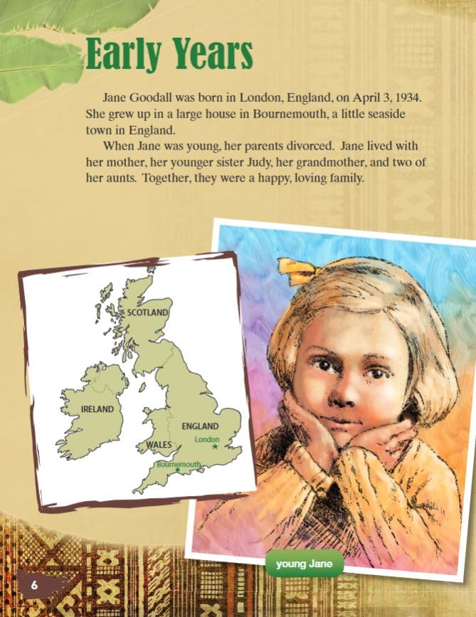 Jane Goodall Biography for Kids - Ignite a Passion for Animals with this Fun and Easy Jane Goodall Children's Book (TIME FOR KIDS(r) Nonfiction Readers) - Image 6