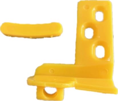 Tire Changer Plastic Insert, Tire Machine Guard, Wheel Rim Edge Protector for Mount Duck Head, Nylon Tyre Demount Fitting Head Part, 6 Front Upper Insert Kit/Pack, 1 Pack, 31Y3H
