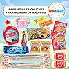 Scatola regalo San Valentino I Love You con 20 Cioccolatini Kinder Buono, Biscotti Oreo, Kinder Schoko Bons, Orsetti, Kit Kat, Bones, Biscoff Biscoff e molto altro. Include biglietto I Love You #1