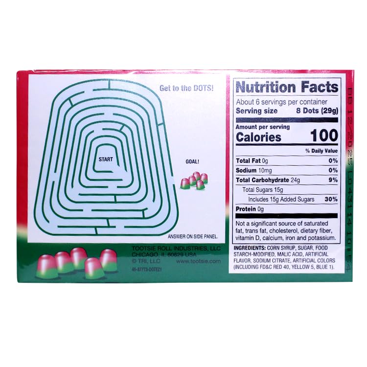 Dots Limited Edition Watermelon 6.5 oz. Theater Box -Case of 12
