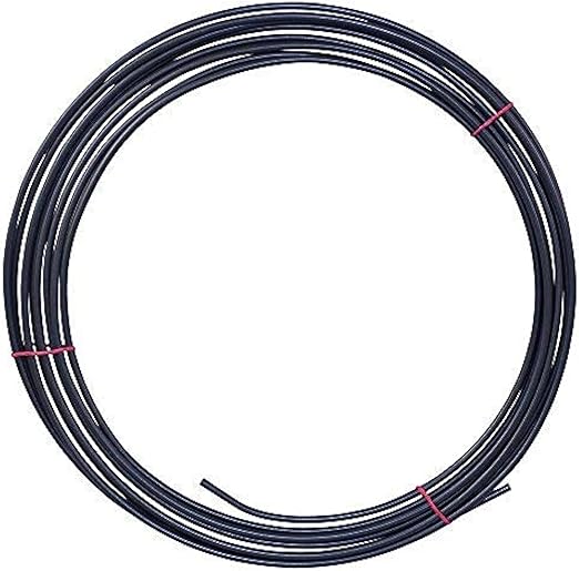 4LIFETIMELINES PVF-Coated Steel Brake Line Tubing Coil, 3/16" x 25', DOT Approved and Versatile, Enhanced Corrosion Resistance, Robust and Flexible, Automotive Brake Line