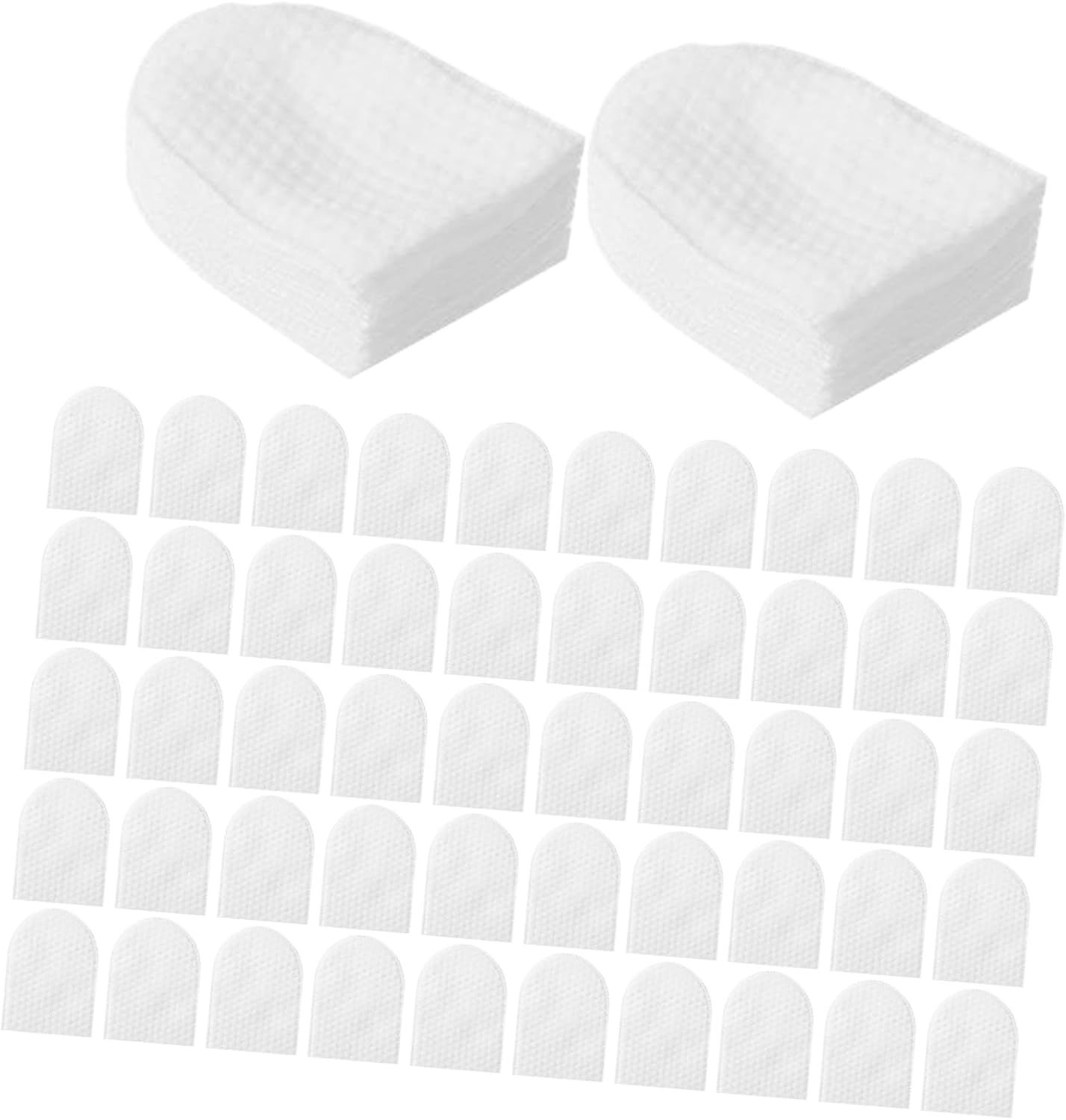 U Shaped Cotton Pads Face Makeup Removing Pocket Cotton 240Pcs