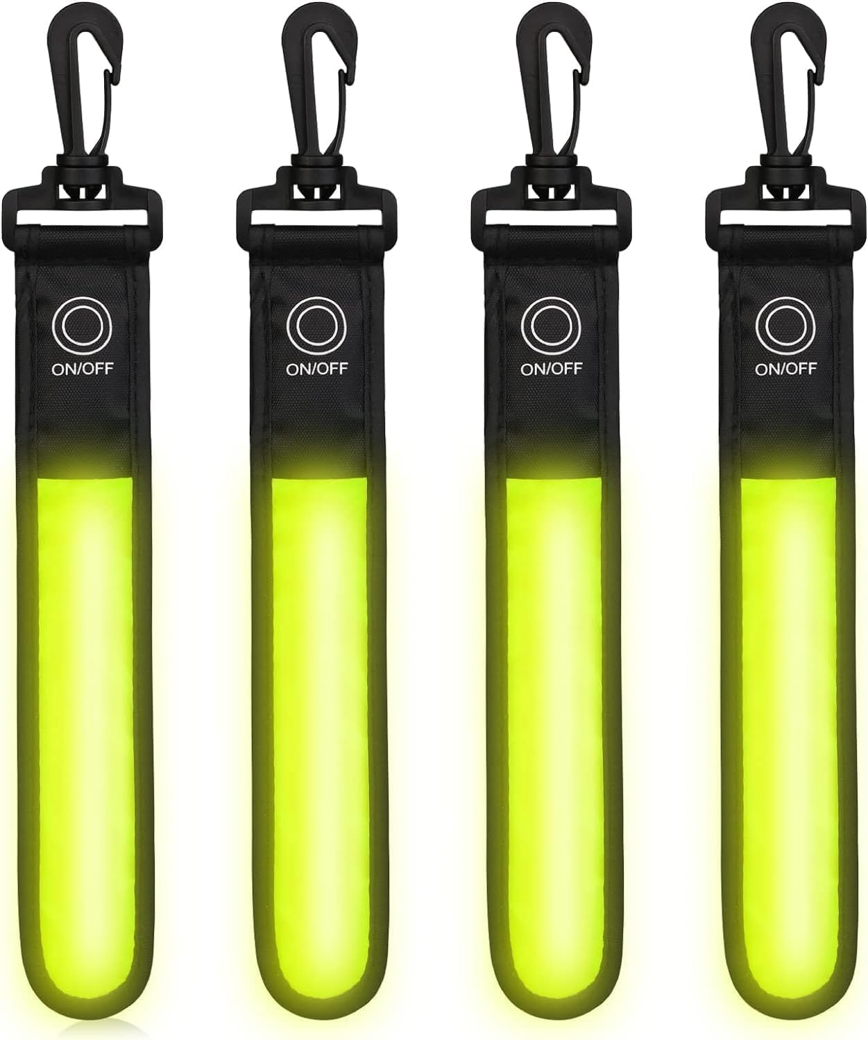 LED Flashing Light Reflective Pendants With 3 Modes for Children's Safety, School Backpack and Jogging