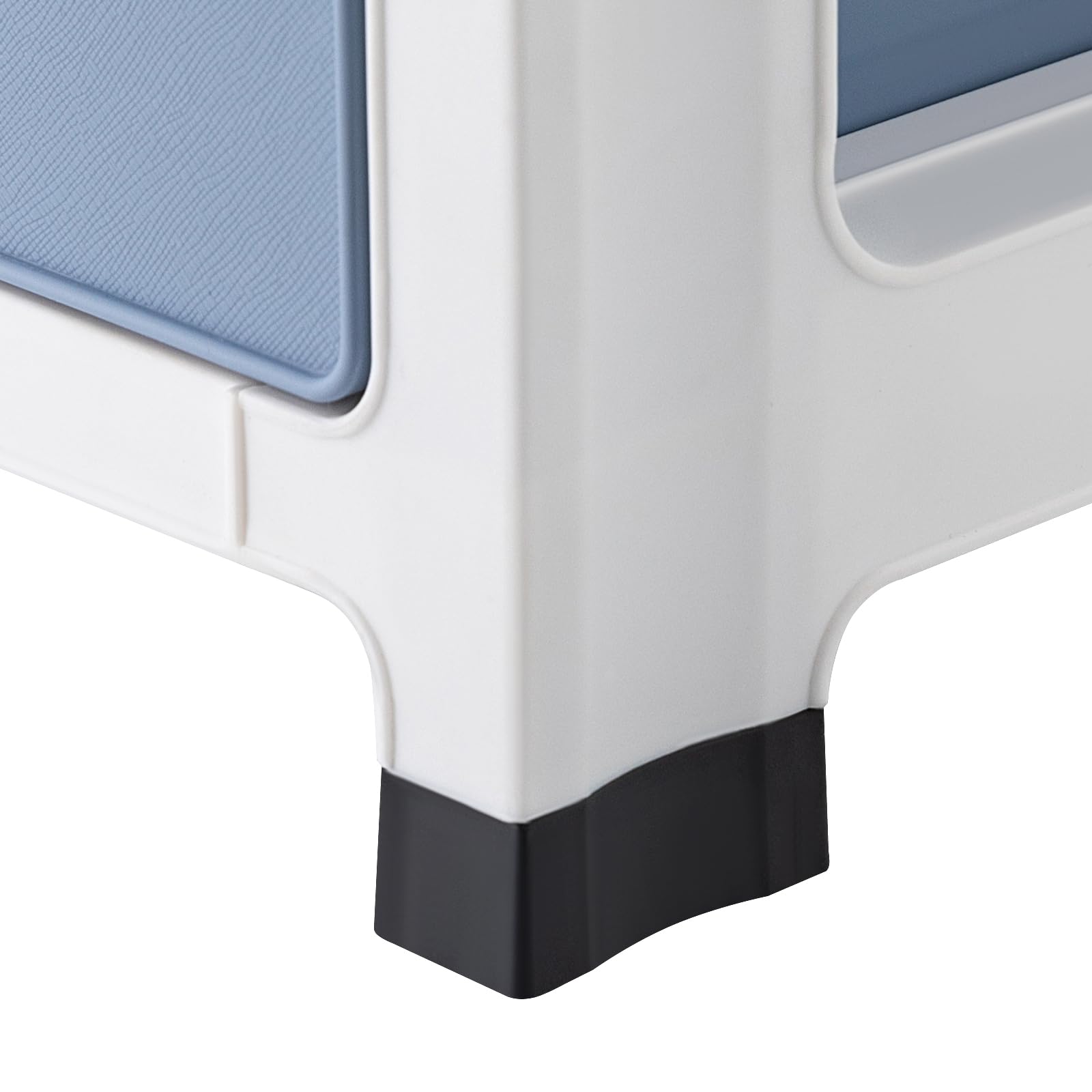 Organizzatore a 6 cassetti, in plastica, con ruote, con cassetti (blu, bianco)