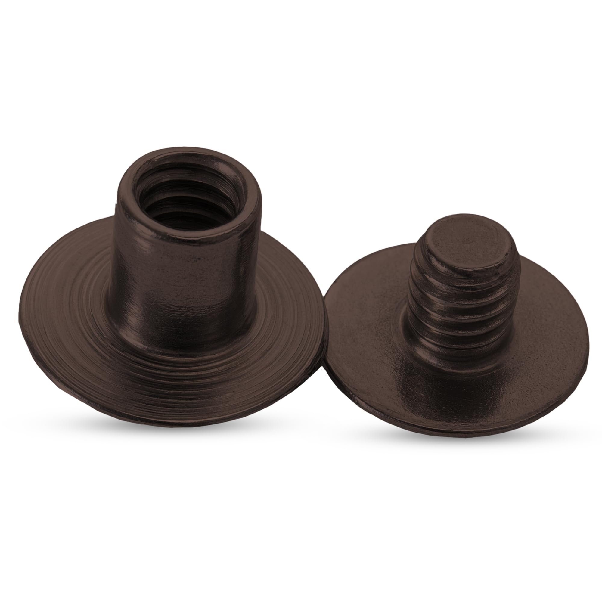 Rivets Chicago en laiton Weddecor de qualité supérieure pour finitions maroquinerie 9x13mm