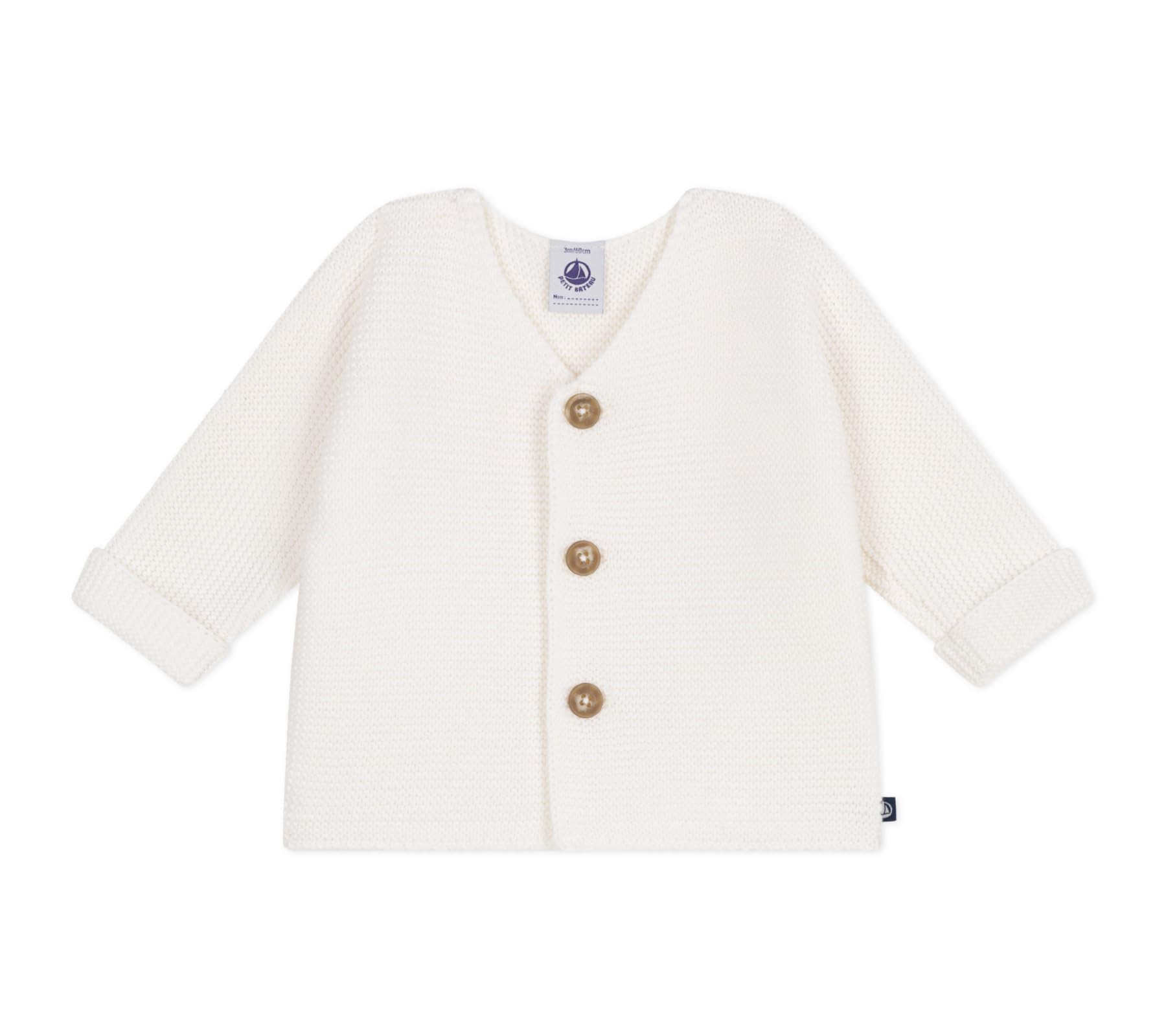Petit Bateau Unisex Baby A0ces Strickjacke (1er Pack)