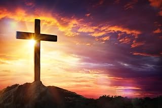 Crucifixion Of Jesus Christ Photo Photograph Cool Wall Art Print Poster 18x12