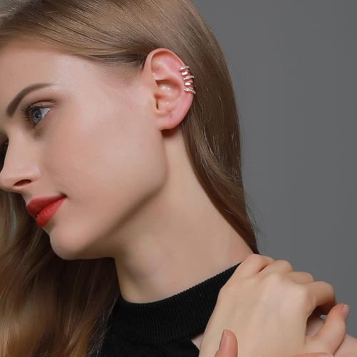 Miniatura 2 de Aretes de circonita cúbica para mujeres, adolescentes, niñas, lujosos, minimalistas, delicados, pequeños, para orejas, piercing