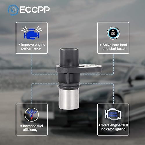 Miniatura 2 de ECCPP Sensor de posición del cigüeñal PC134 10456295 12567712 apto para Chevy para Oldsmobile para GMC para Pontiac para Isuzu para Saab para Buick