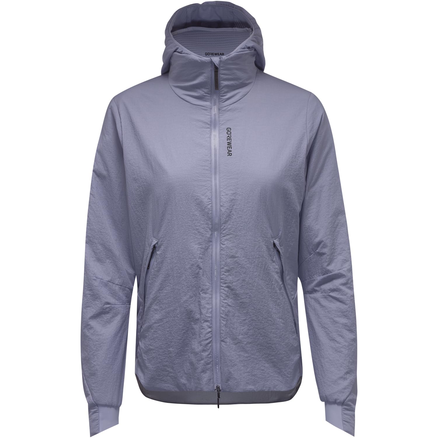 GOREWEAR CONCURVE WINDSTOPPER Insulated Hooded Jacket Womens, Amethyst Grey, XS