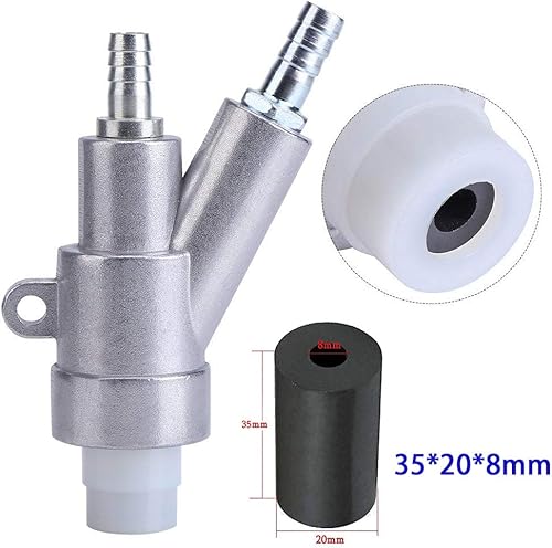 Miniatura 3 de Jewboer Kit de pistola de arena para chorro de arena con boquilla de carburo de boro 0315in 6mm, 8mm