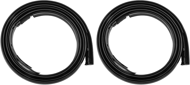 Roof Molding Drip Weatherstrips Right and Left Compatible with Toyota Tacoma Double CAB 2005-2015 Replaces 75551-04063 75552-04063