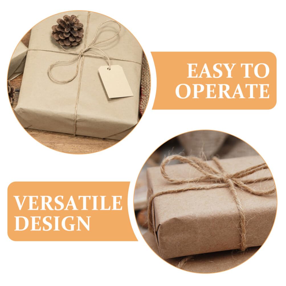 OHPHCALL 2rollen Kraft Geschenkpapier für Blumengeschenke und Bastelprojekte Geschenkpapierbögen für Feste und Geburtstage Verpackungspapier für Diverse Präsente