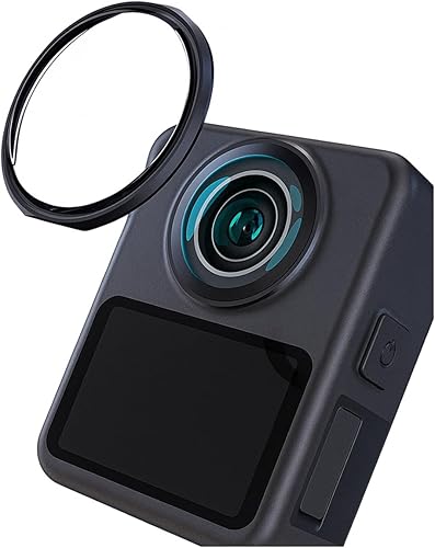 Cubierta protectora de lente para cámara DJI Osmo 360, protector de lente a presión de PC duro compatible con DJI Osmo 360 Accesorios de cámara de