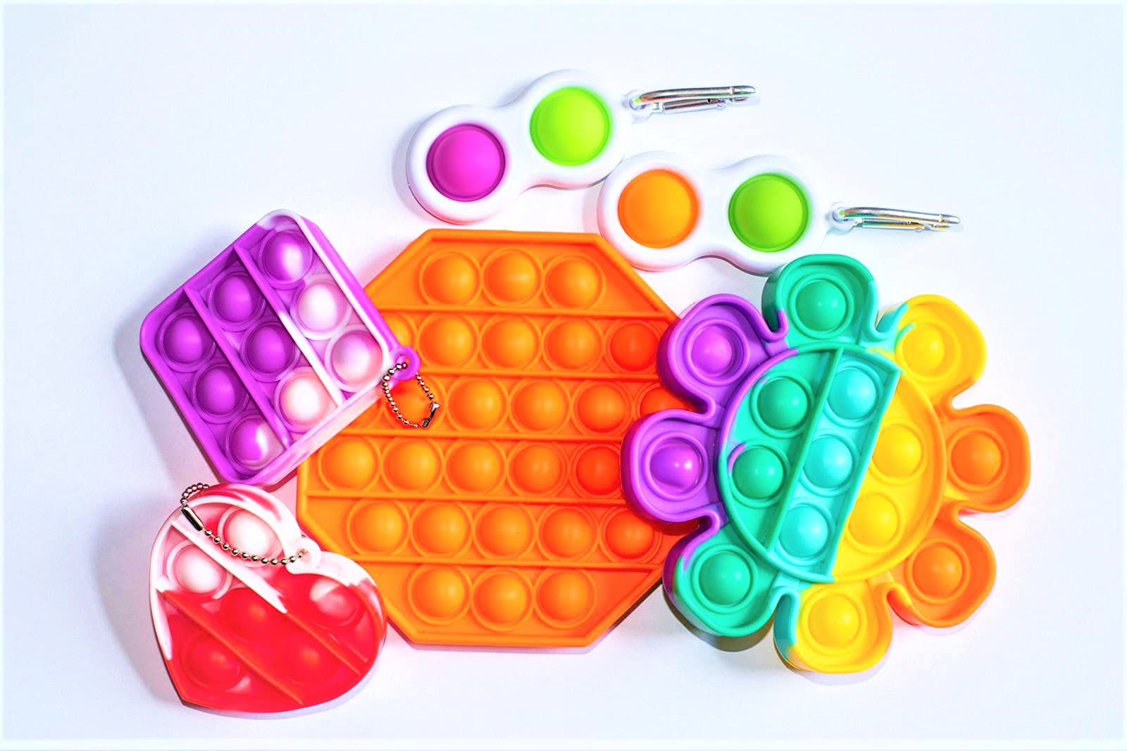 Buy Value Pack Pop It Fidget Toys Set for Kids and Adults Push Pop