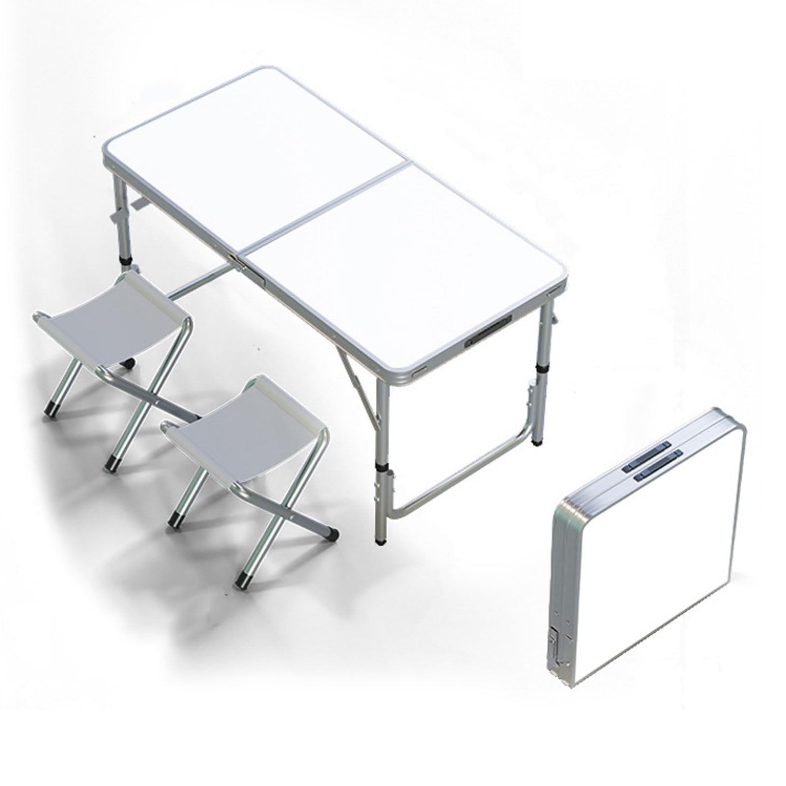 Ensemble table de pique-nique et tabouret pour un repas réussi