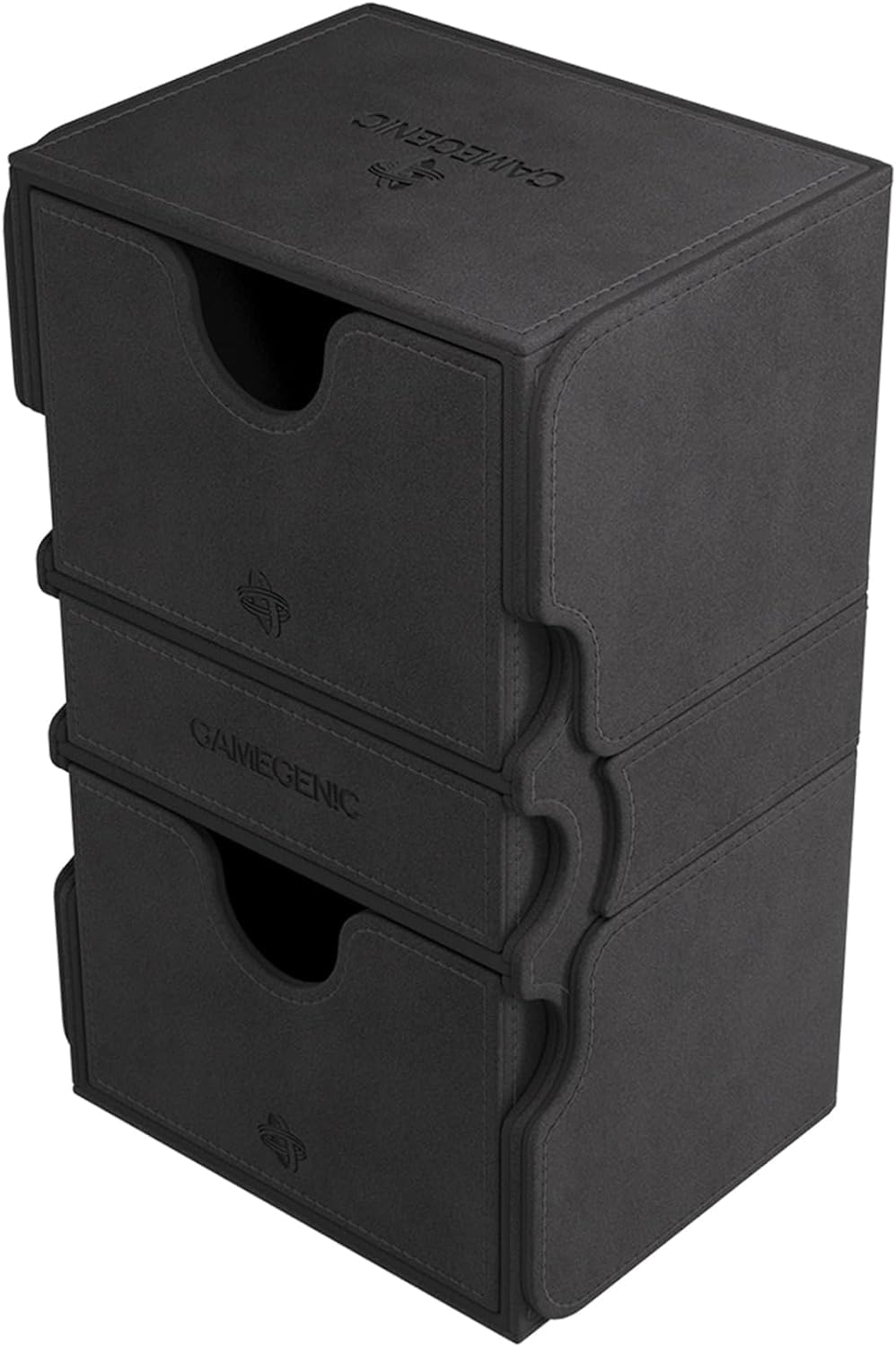 Gamegenic | UNIT Stronghold 200+ XL - Black | Trading Card Game Accessory